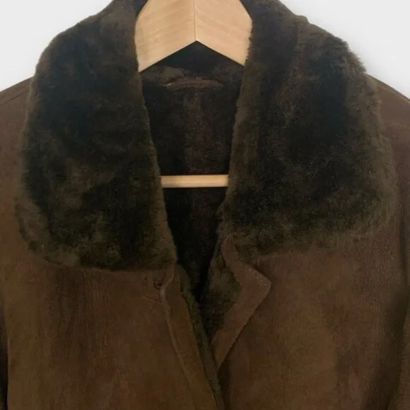 Vintage Danier Sheepskin Jacket Coat - Picture 4 of 11